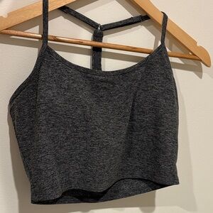 CALIA by Carrie Underwood Gray Crop Top